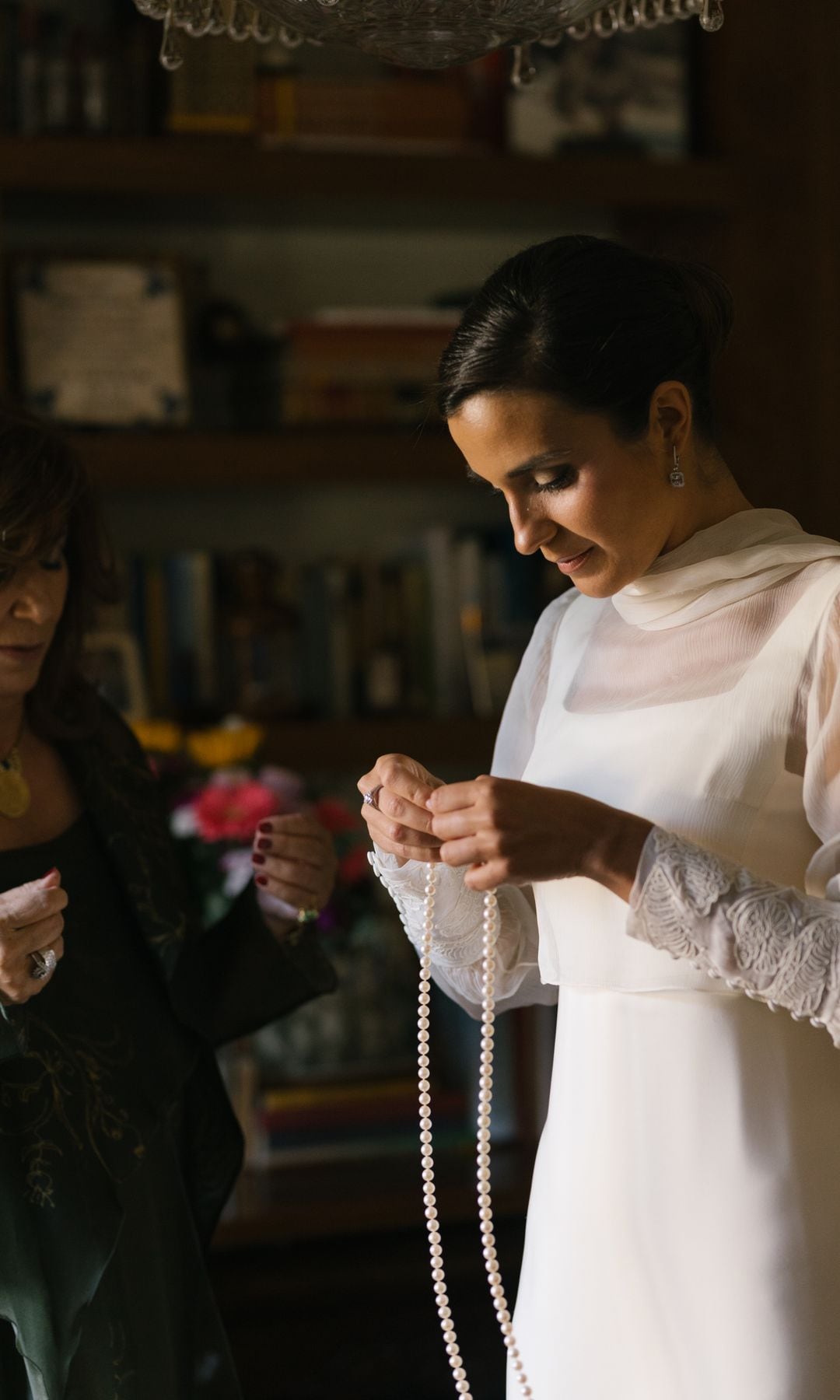 Collar de perlas para novias