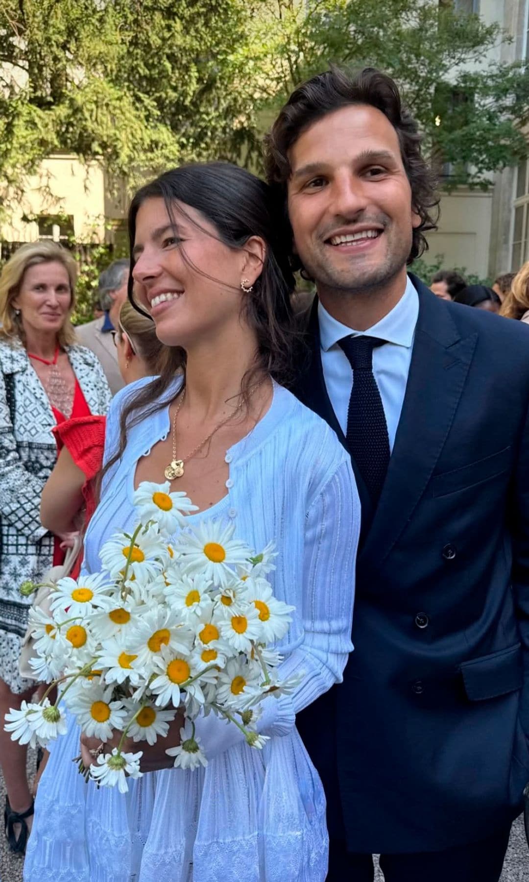 La boda de la modelo de Zara, Léa Meylan, en París