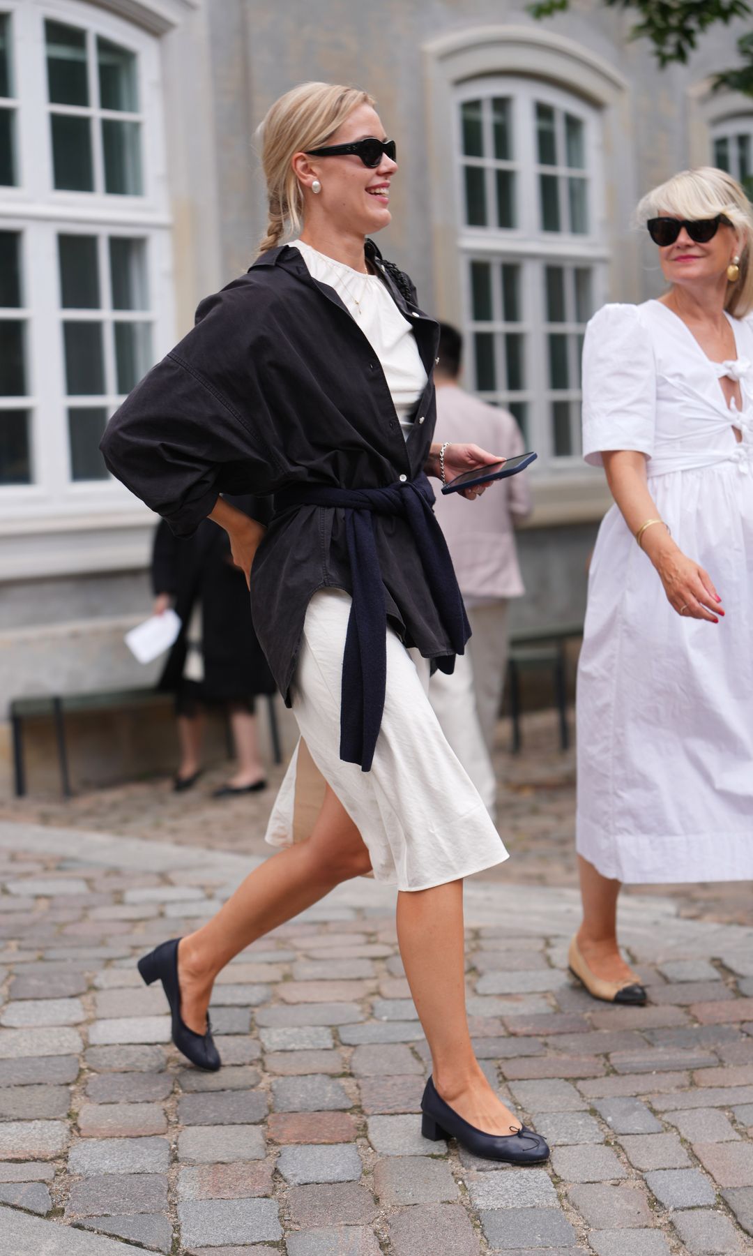 Bailarinas con tacón de Chanel