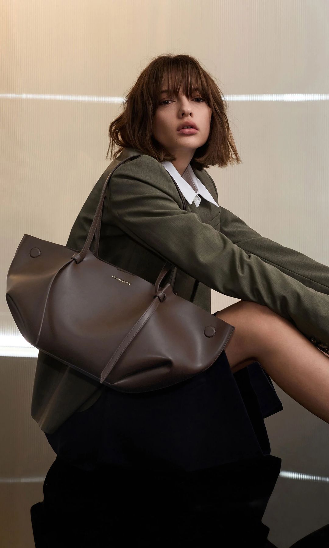 Bolso tote 'Calla' de Charles & Keith (115 euros)