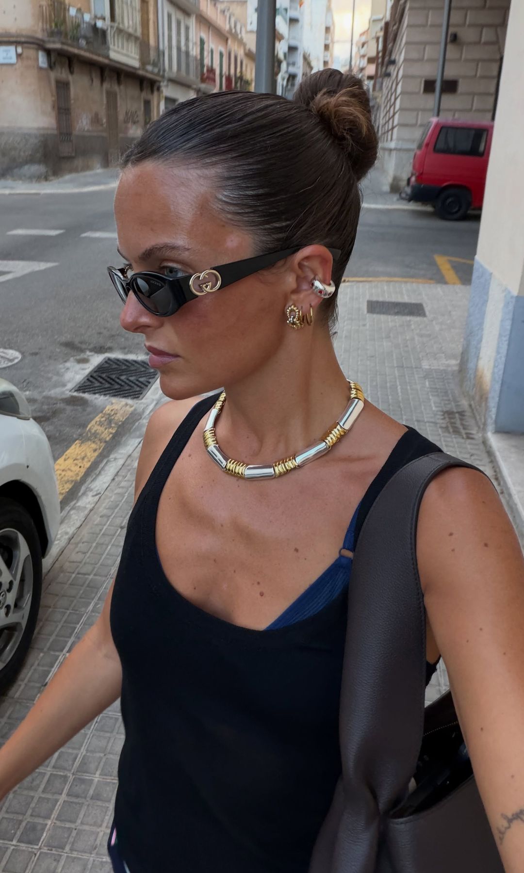 Moño pulido de Bea Gimeno