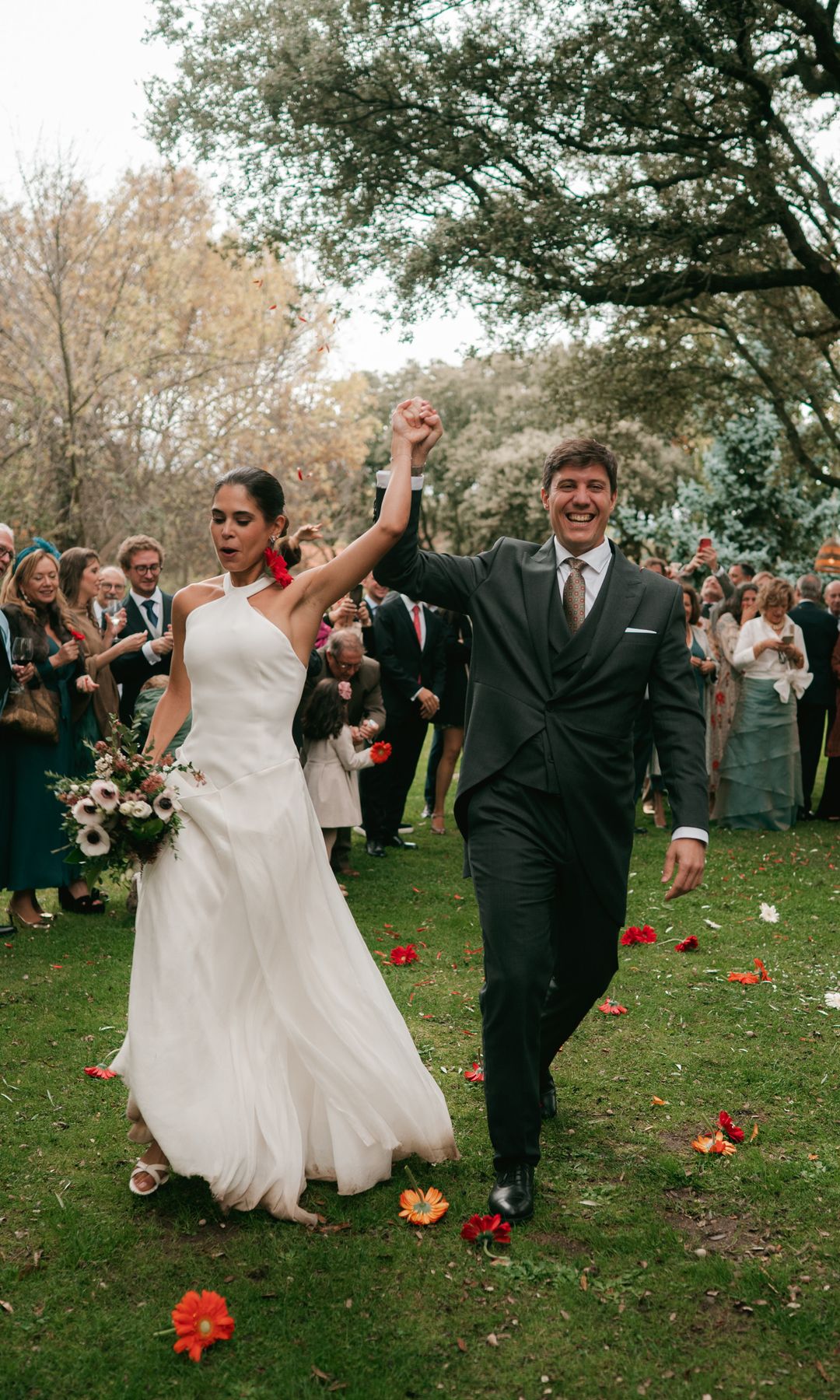 María con look nupcial de Luis Infantes