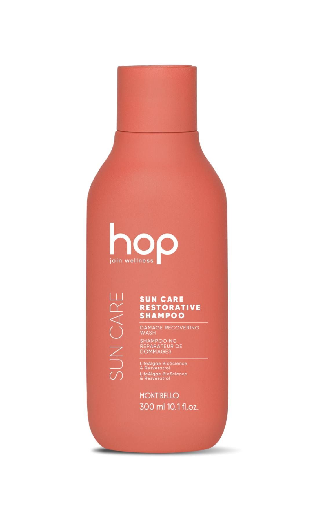 Sun care restorative shampoo (19,80€), Montibello