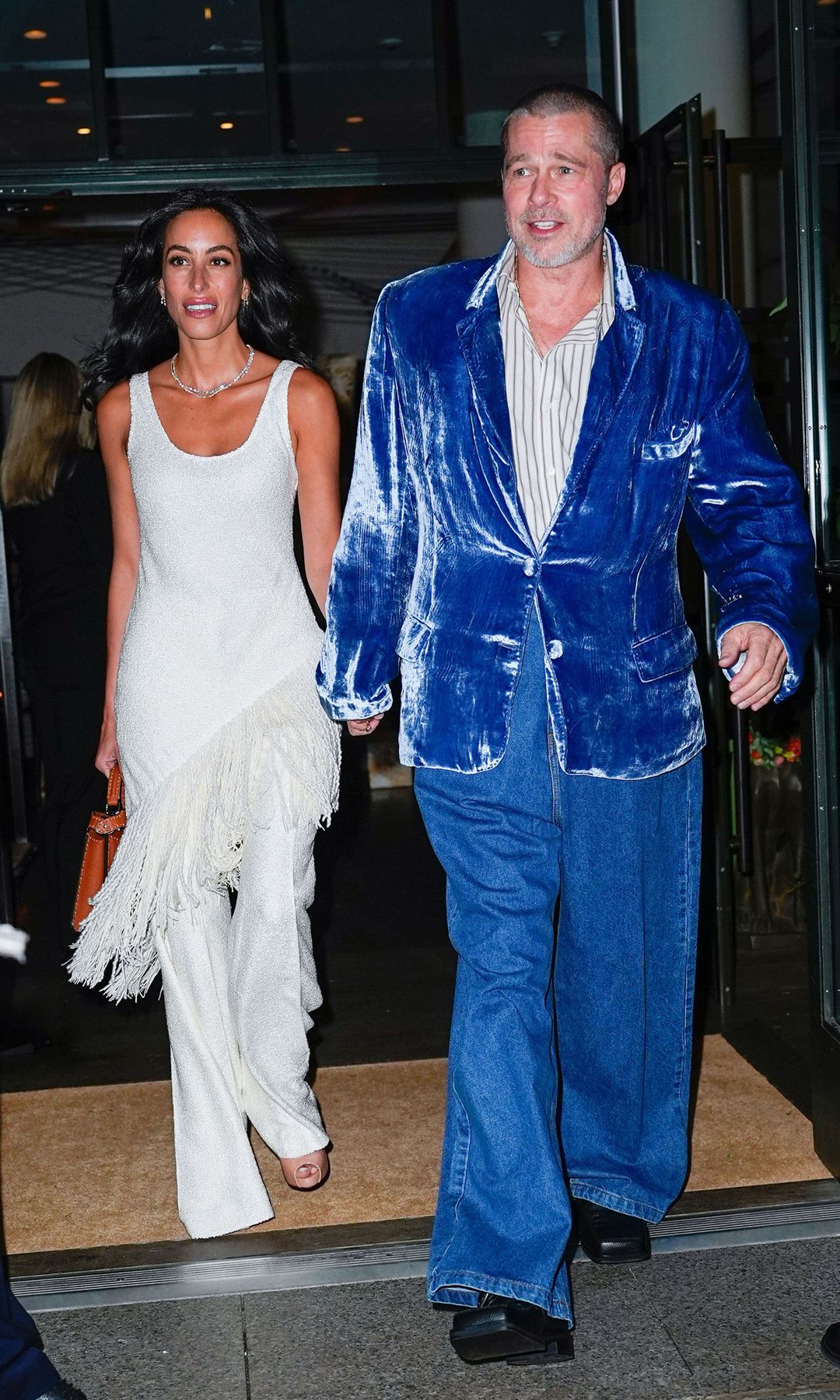 Brad Pitt e Inés de Ramon salieron a una cita juntos en Nueva York.