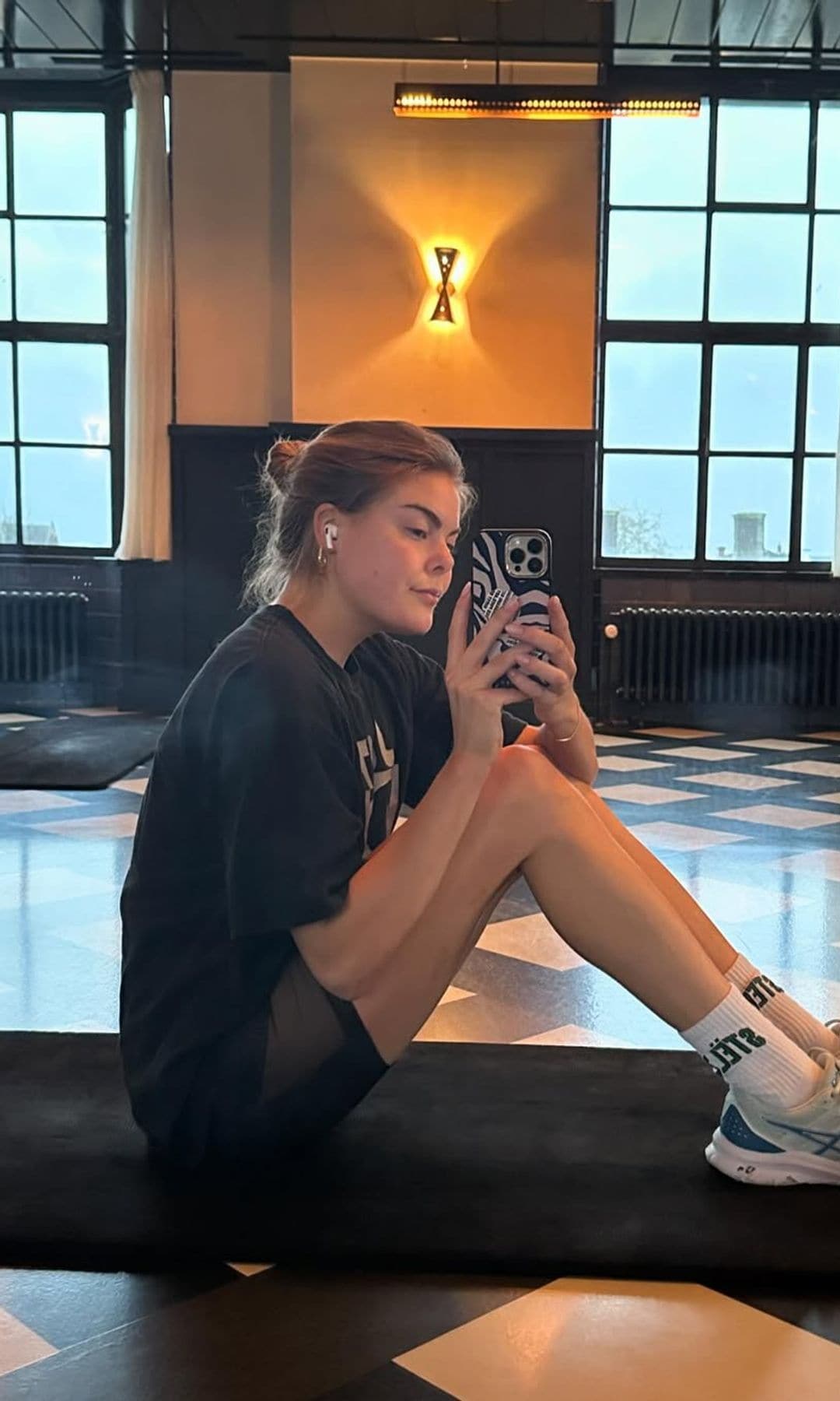 Eloisa de Orange entrenamiento