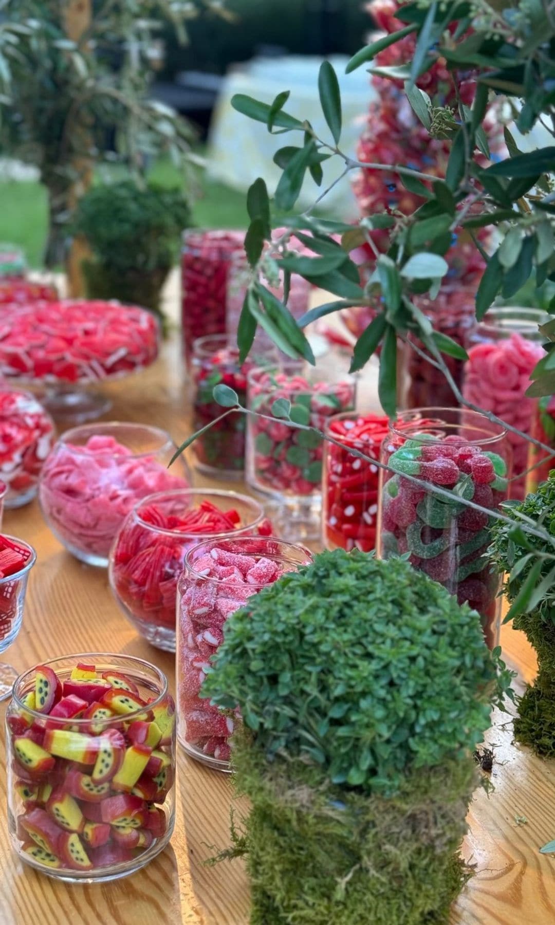 Unas gominolas en la boda