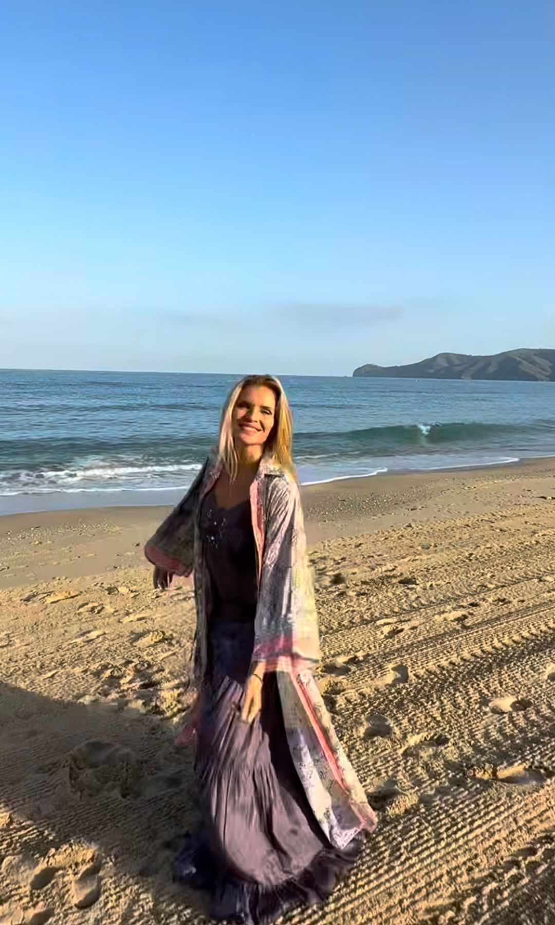 Esther Cañadas en su escapada a Marruecos.
