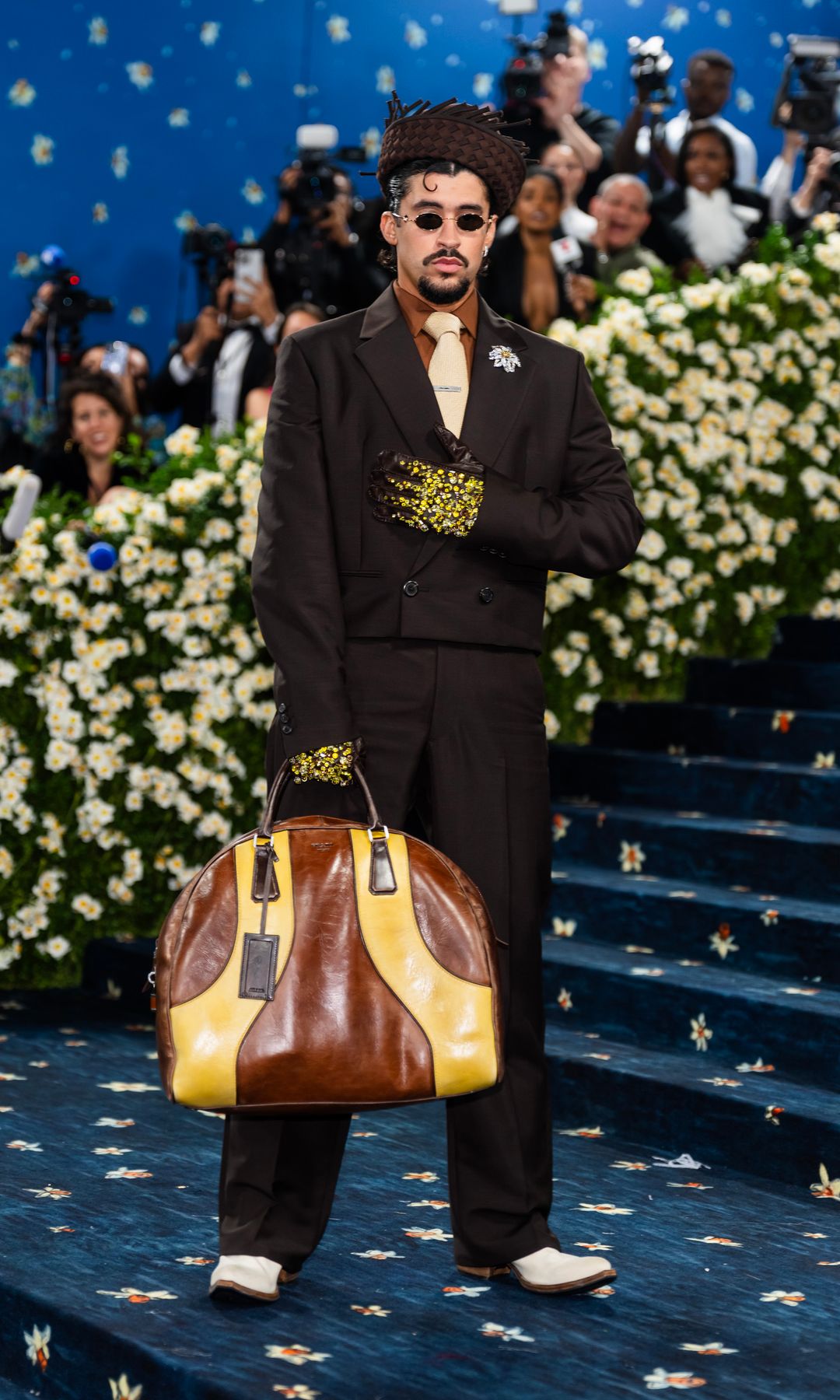 Bad Bunny vestido de Jacquemus en la Gala MET
