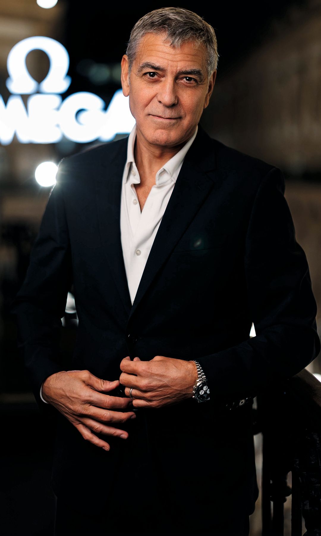 George Clooney, en el evento 2026 de Omega