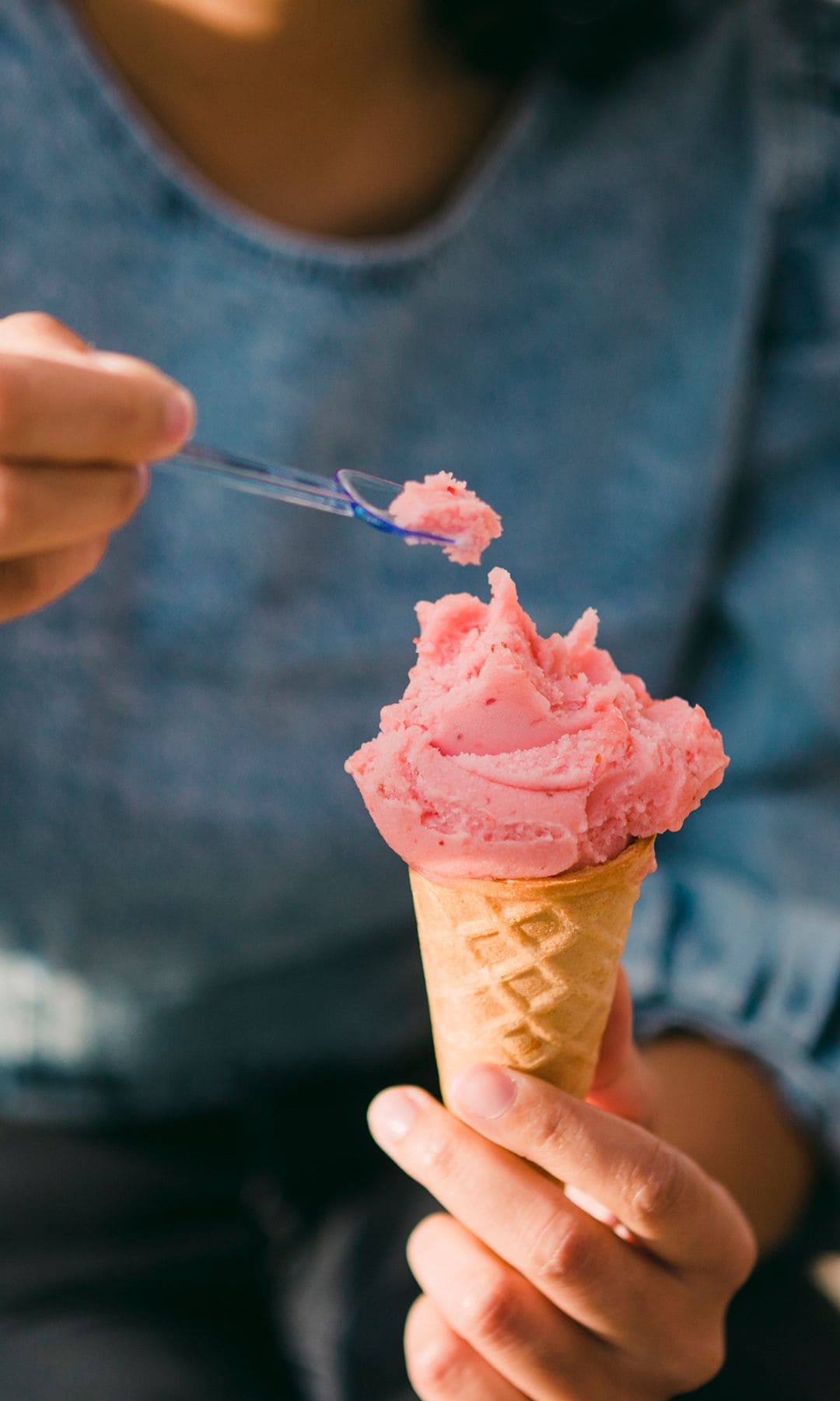 Los helados de frutos rojos congelados tienen propiedades antioxidantes