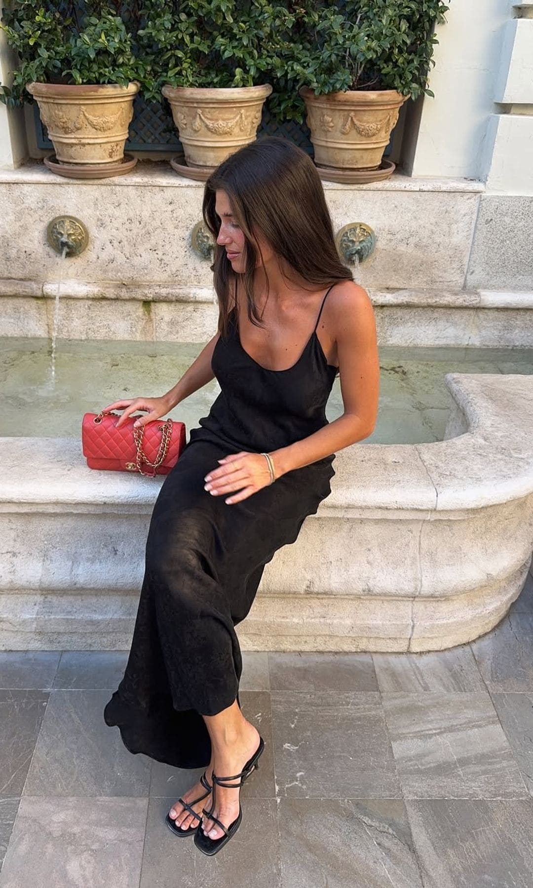 Marta Vidaurreta vestido negro