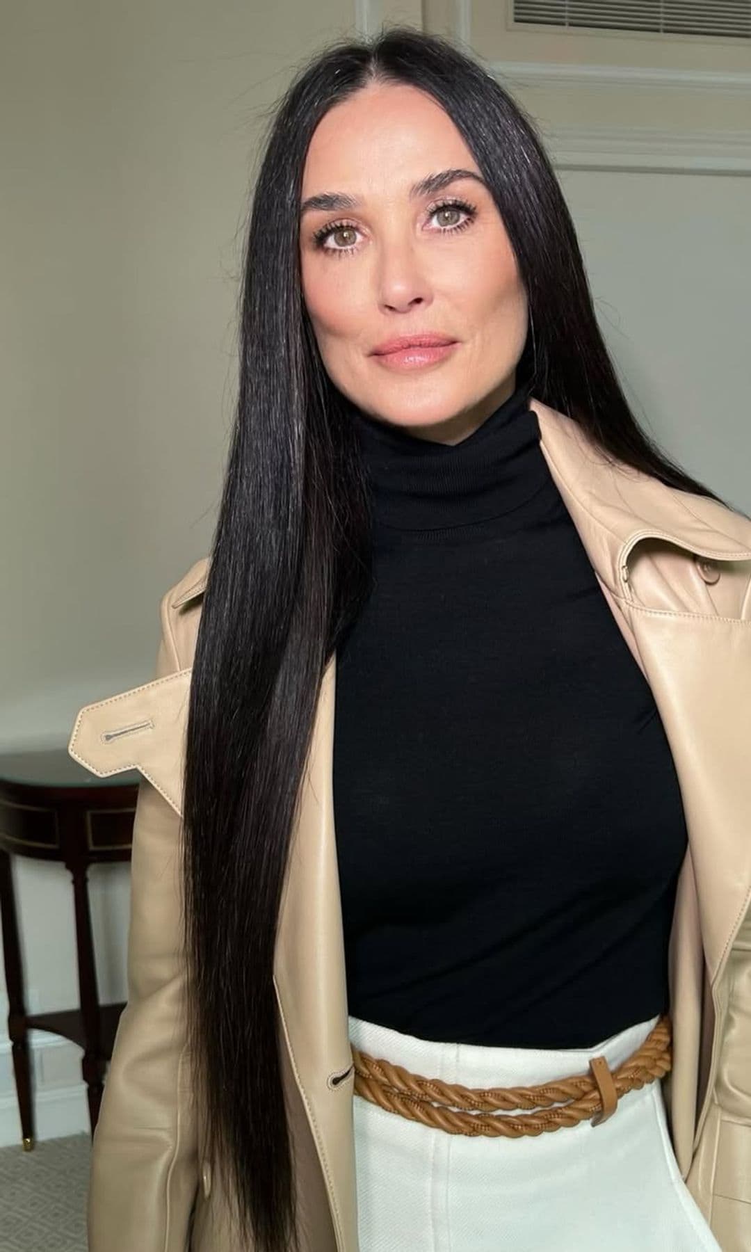 El pelo largo de Demi Moore