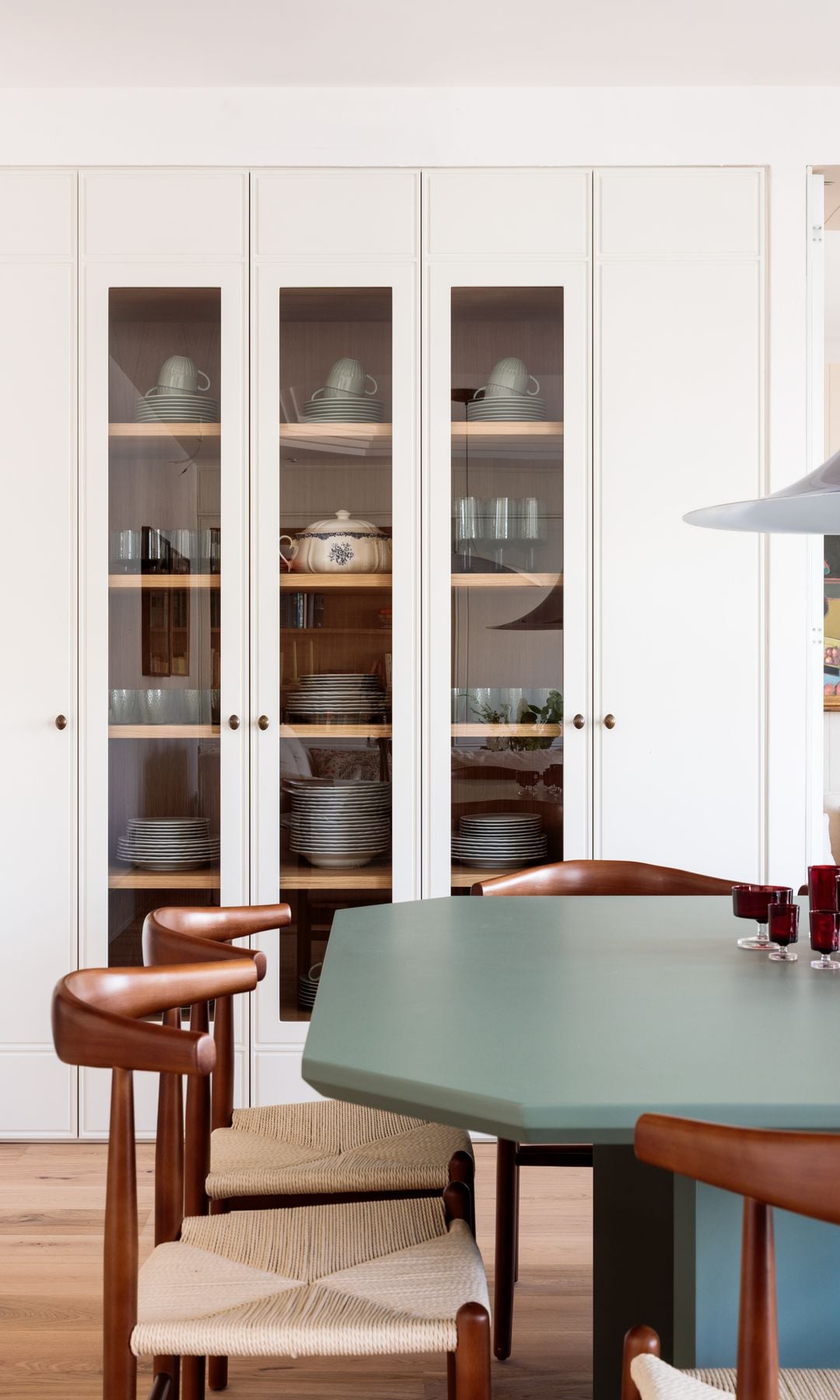 Mueble a medida en el comedor