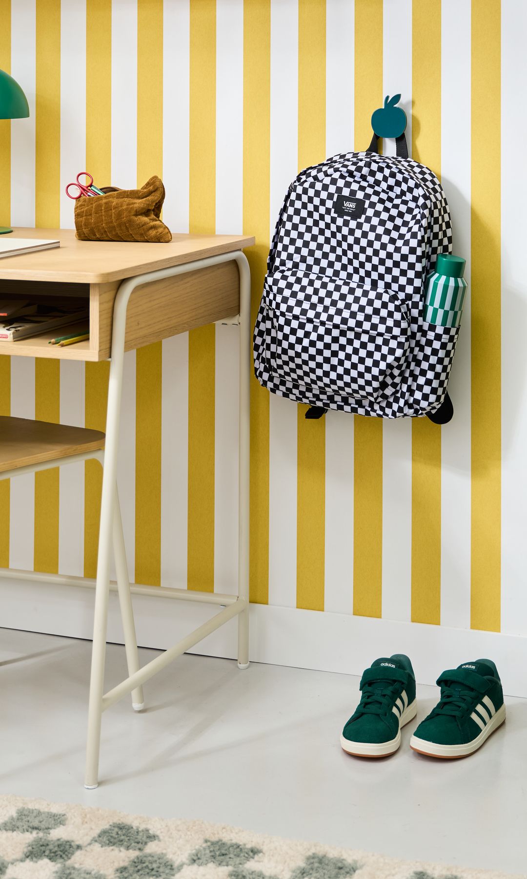 Detalle de zona de estudio infantil
