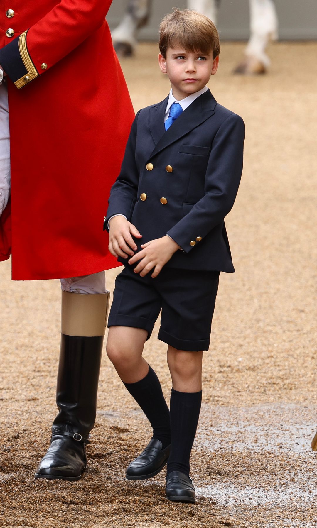 'Príncipe Louis Trooping the Colour' 2024.