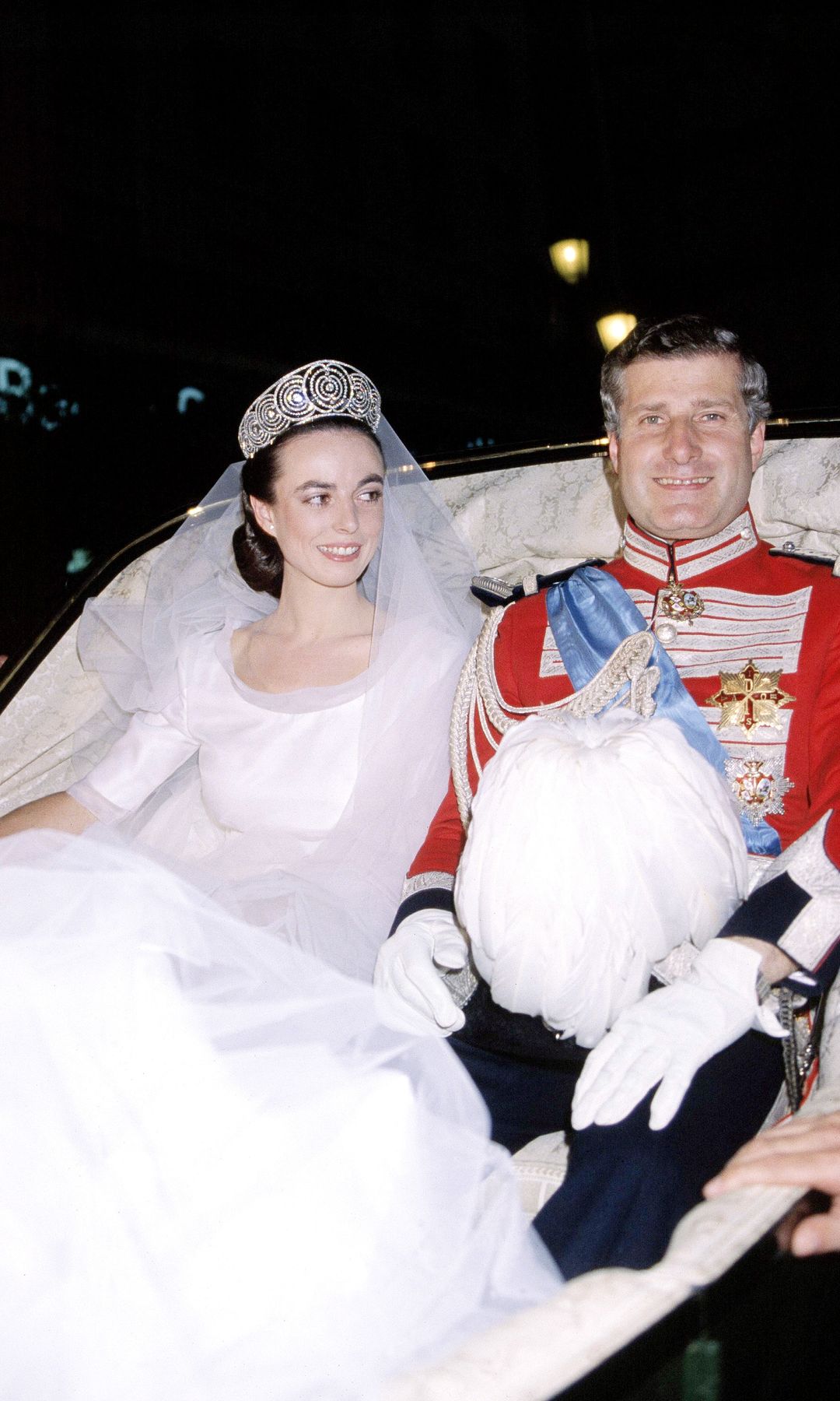Matilde Solis lució la tiara rusa en su boda con Carlos Martínez de Irujo en 1988
