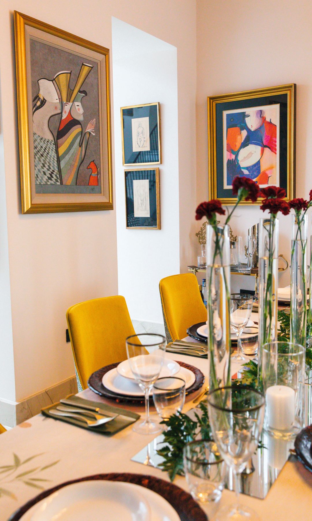 Detalle del comedor