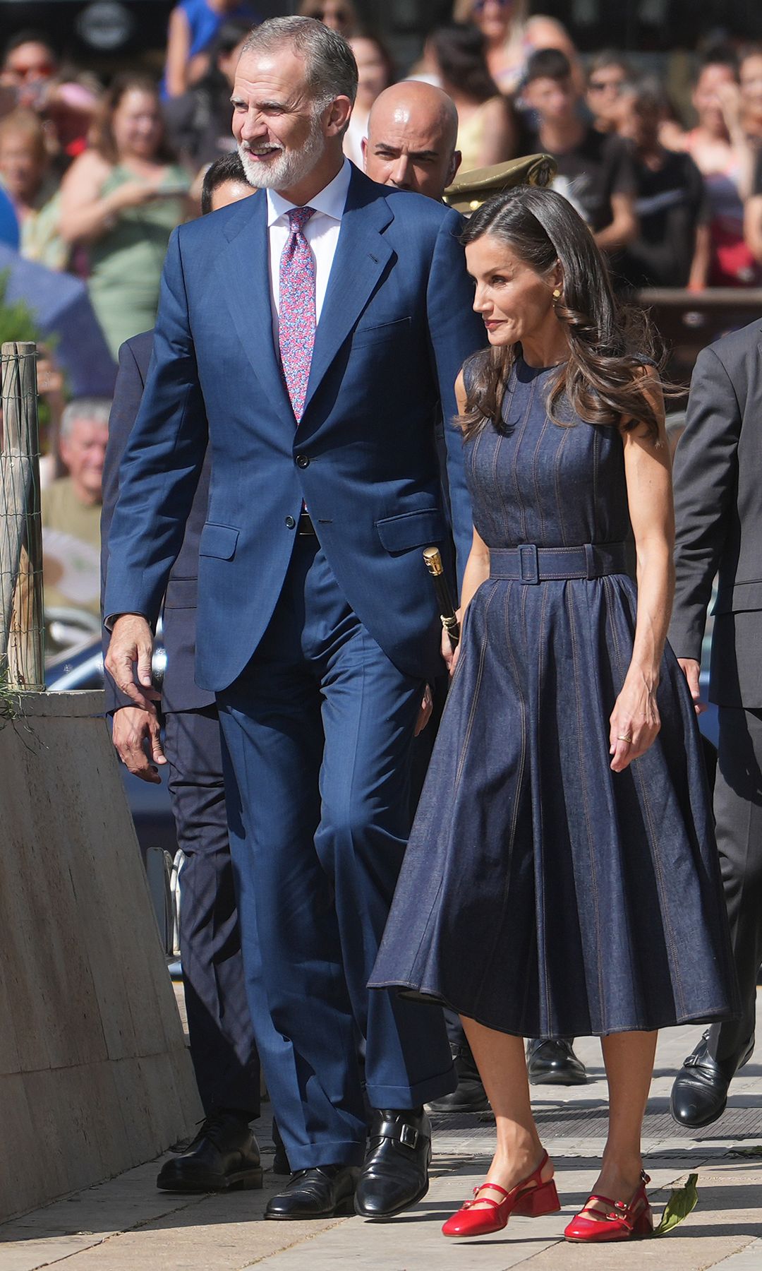 Los reyes Felipe y Letizia en Bahia del Valles en 23 de junio 2025