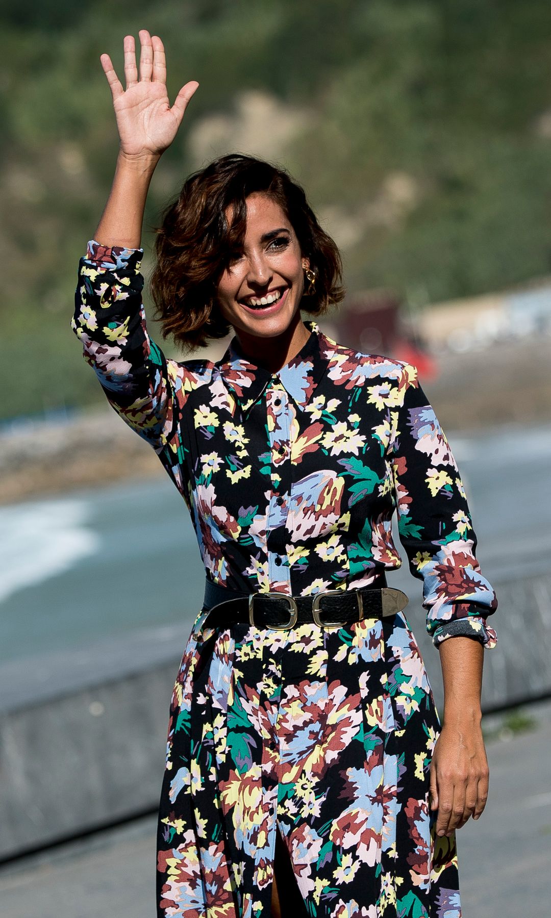 Actress Inma Cuesta at the photocall of Arde Madrid during the 66th San Sebastian Film Festival in San Sebastian, Spain, on  27 September, 2018.