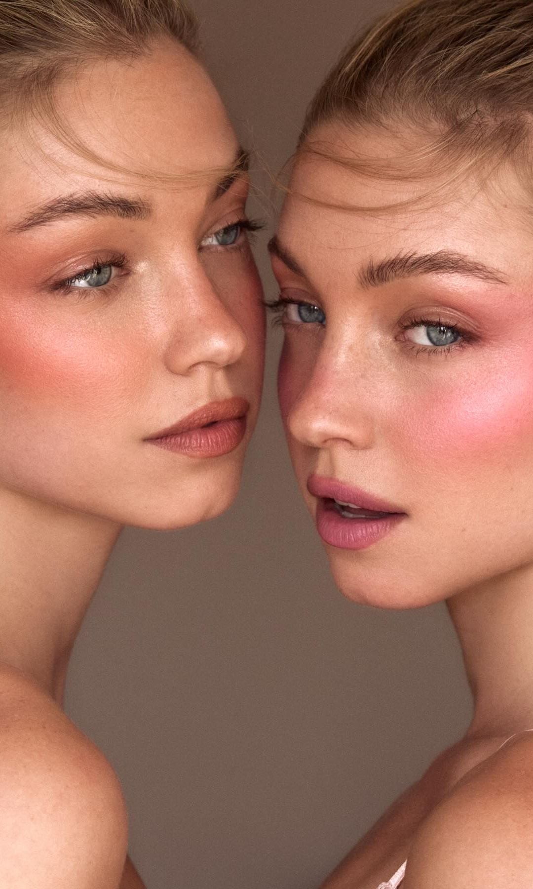 Maquillaje con colorete