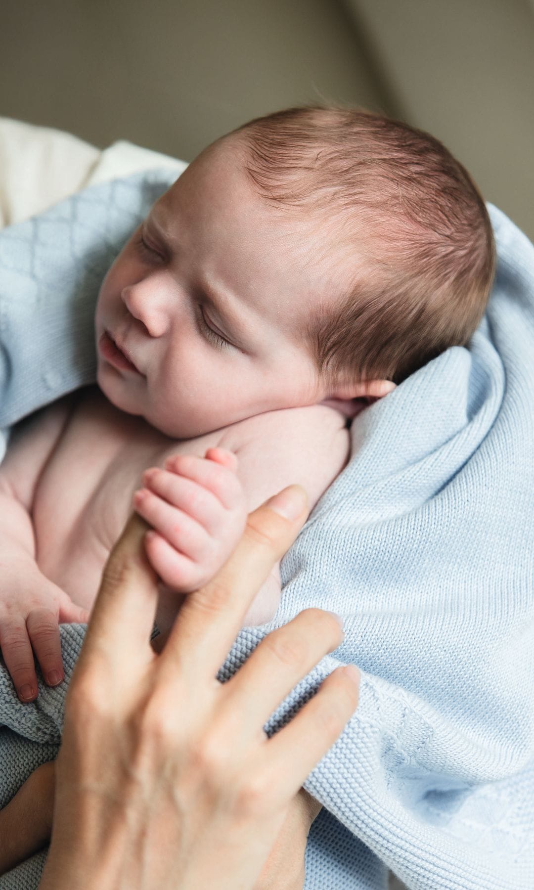 Una foto de Unax, bebé de Nerea