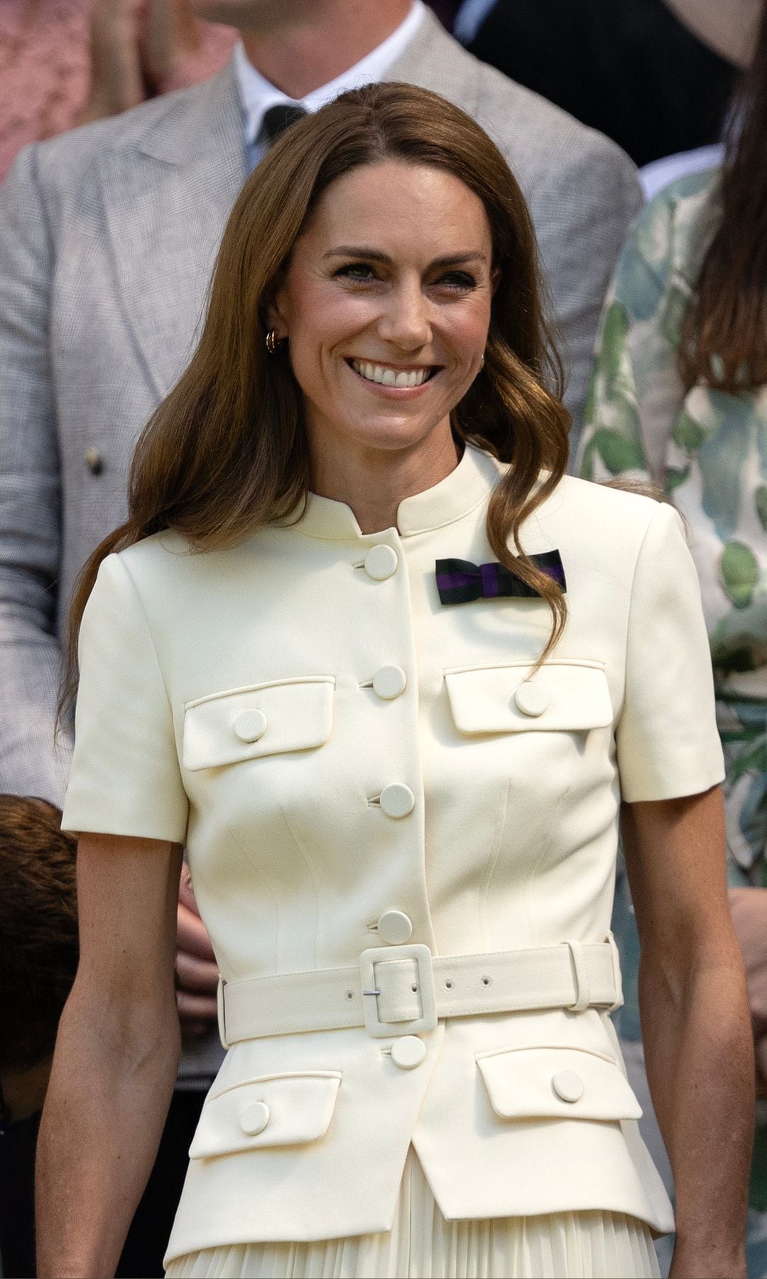 Kate Middleton en la final de tenis femenino de Wimbledon