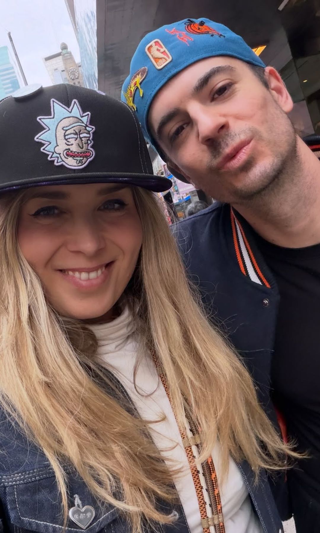 Cristina Boscá y Karin Herrero en Nueva York