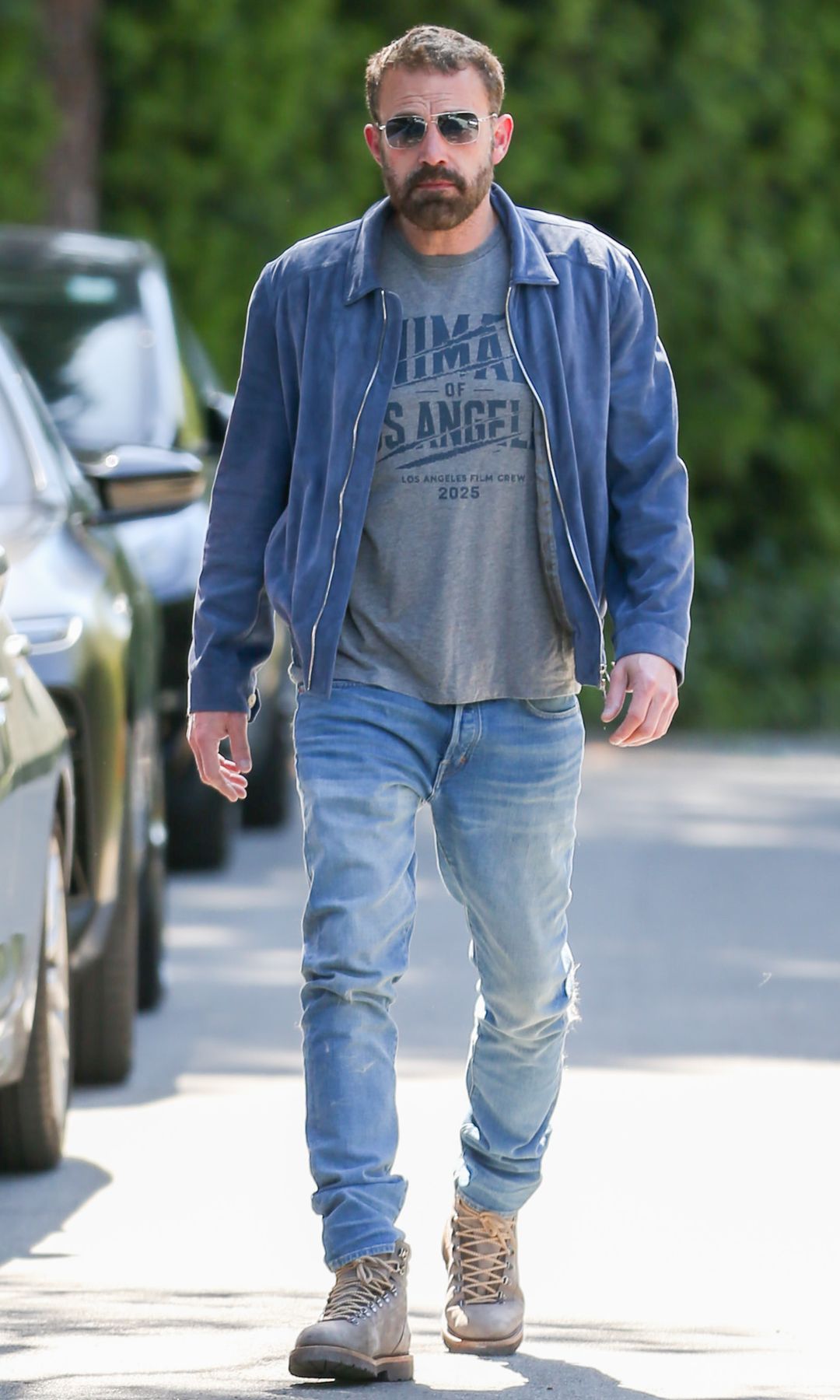 LOS ANGELES, CA - APRIL 06: Ben Affleck is seen on April 06, 2025 in Los Angeles, California.  (Photo by Bellocqimages/Bauer-Griffin/GC Images)