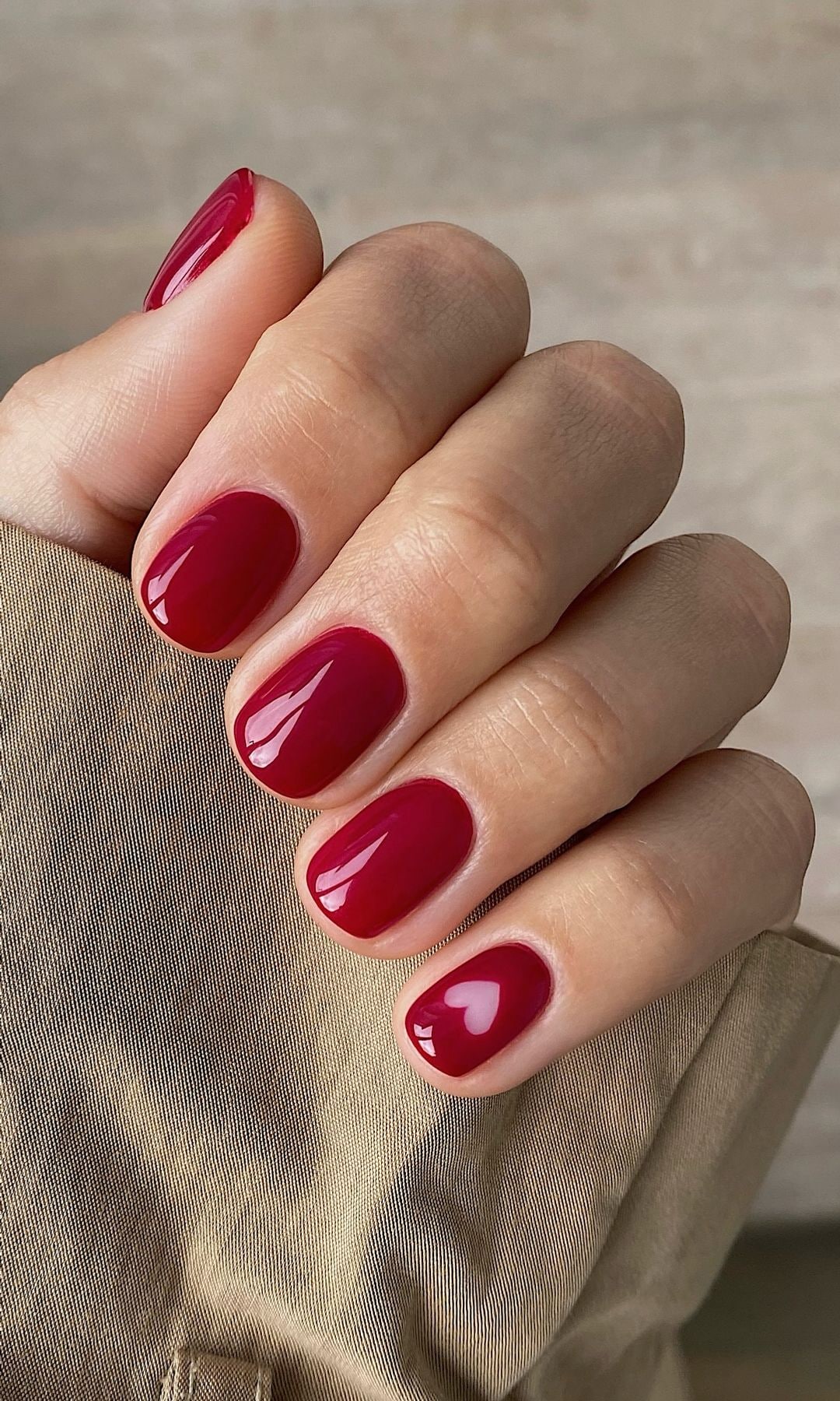 Manicura roja