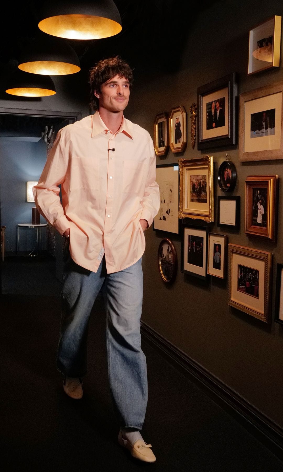 Jacob Elordi en 'Jimmy Kimmel Live'.