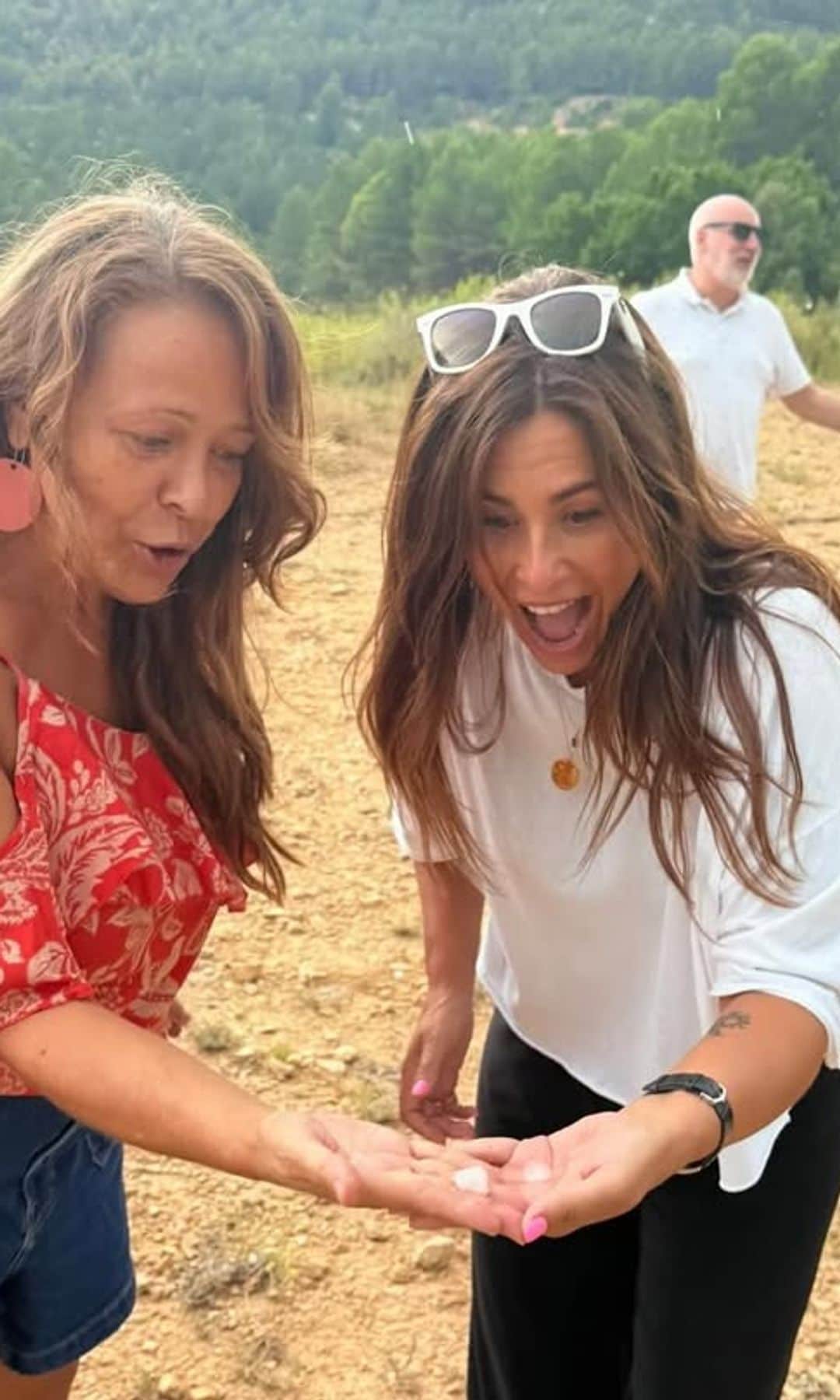 Nuria Roca, de vacaciones con sus amigos