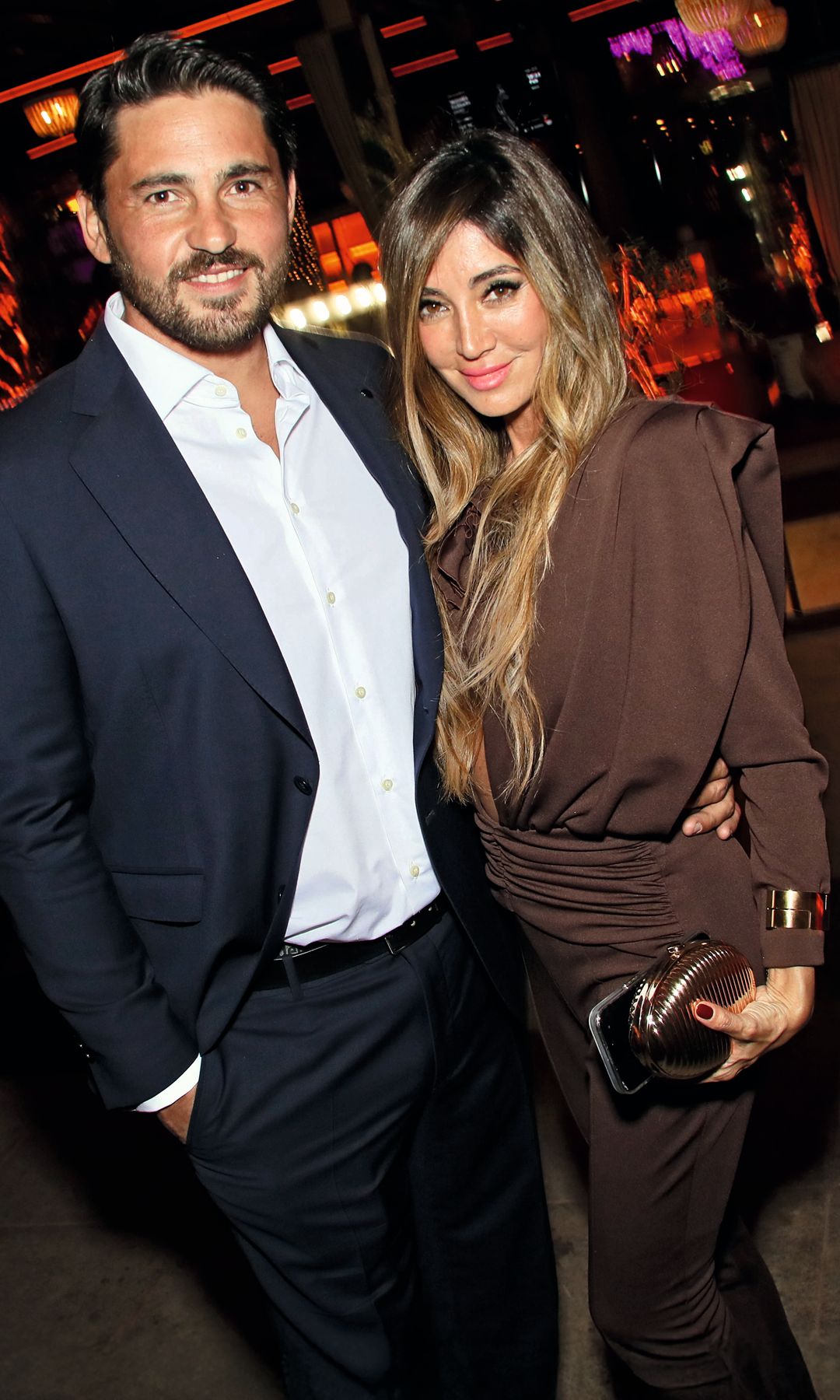 Marta González junto a su pareja, el jinete argentino Fabrizio Bonnet, con quien comparte la pasión por el mundo ecuestre