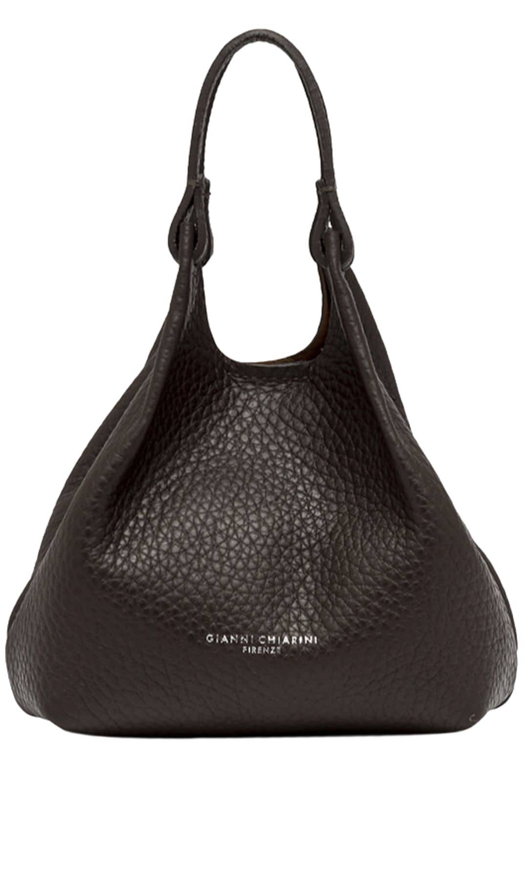 Bolso de hombro en piel  (165 €), de Gianni Chiarini