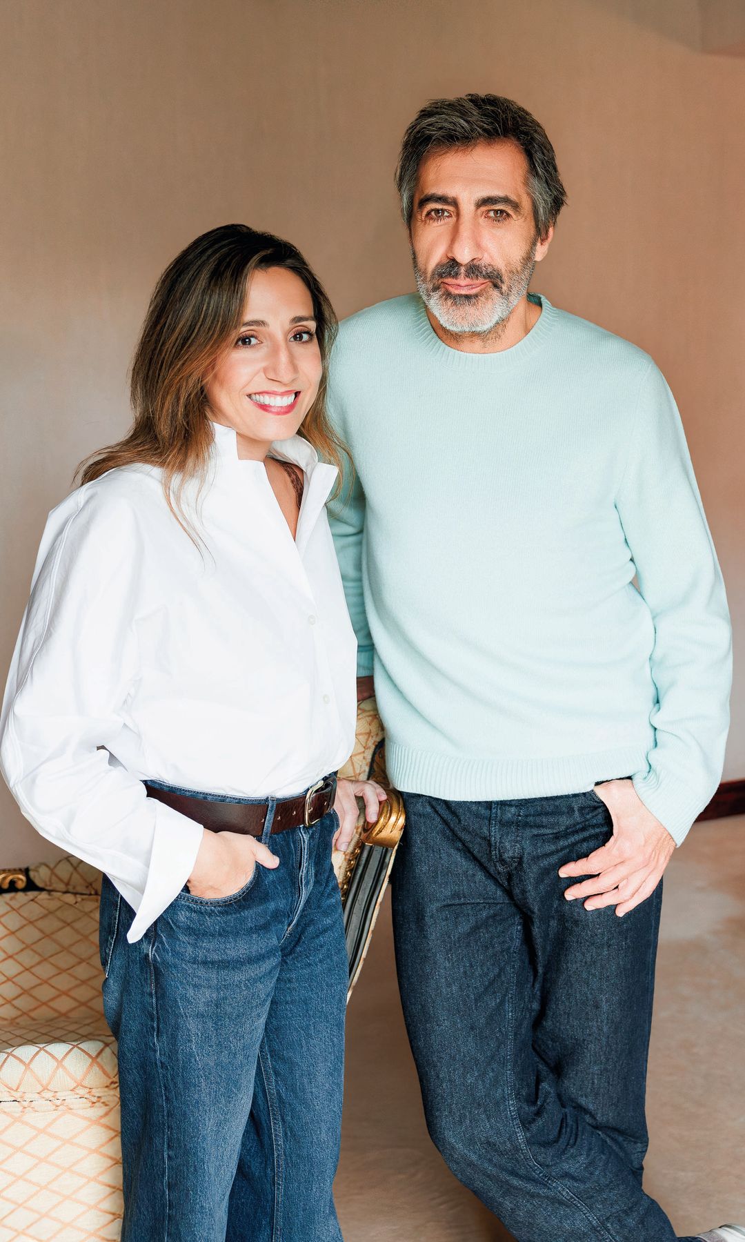 Juan del Val junto a Ángela Banzas