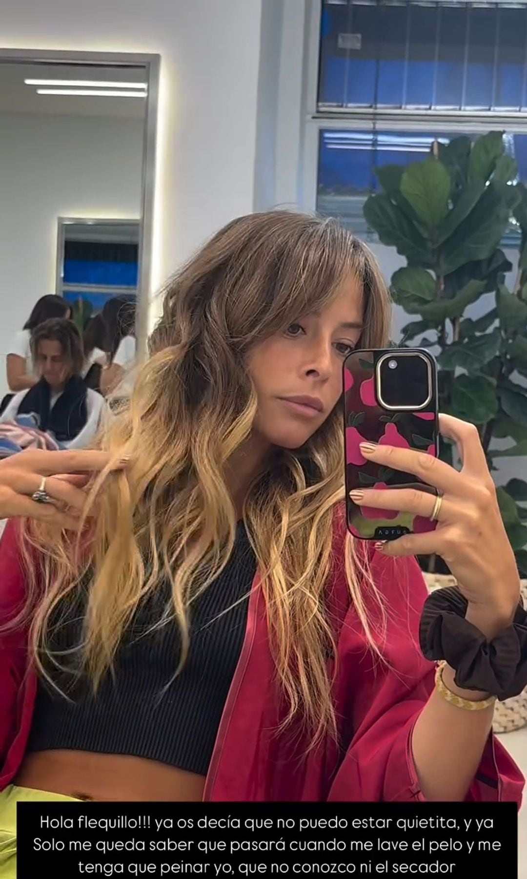Belén Écija cambia de look