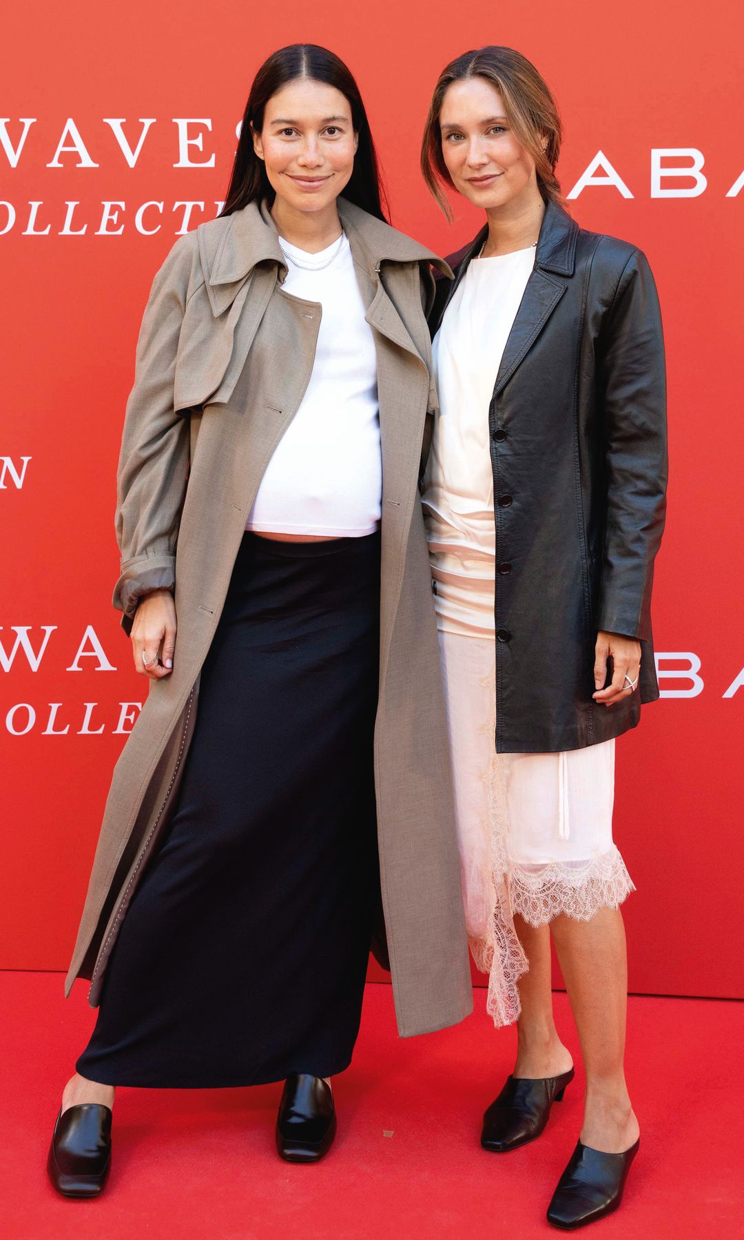 Grace Villarreal y su hermana Melissa, que da a luz a principios de diciembre