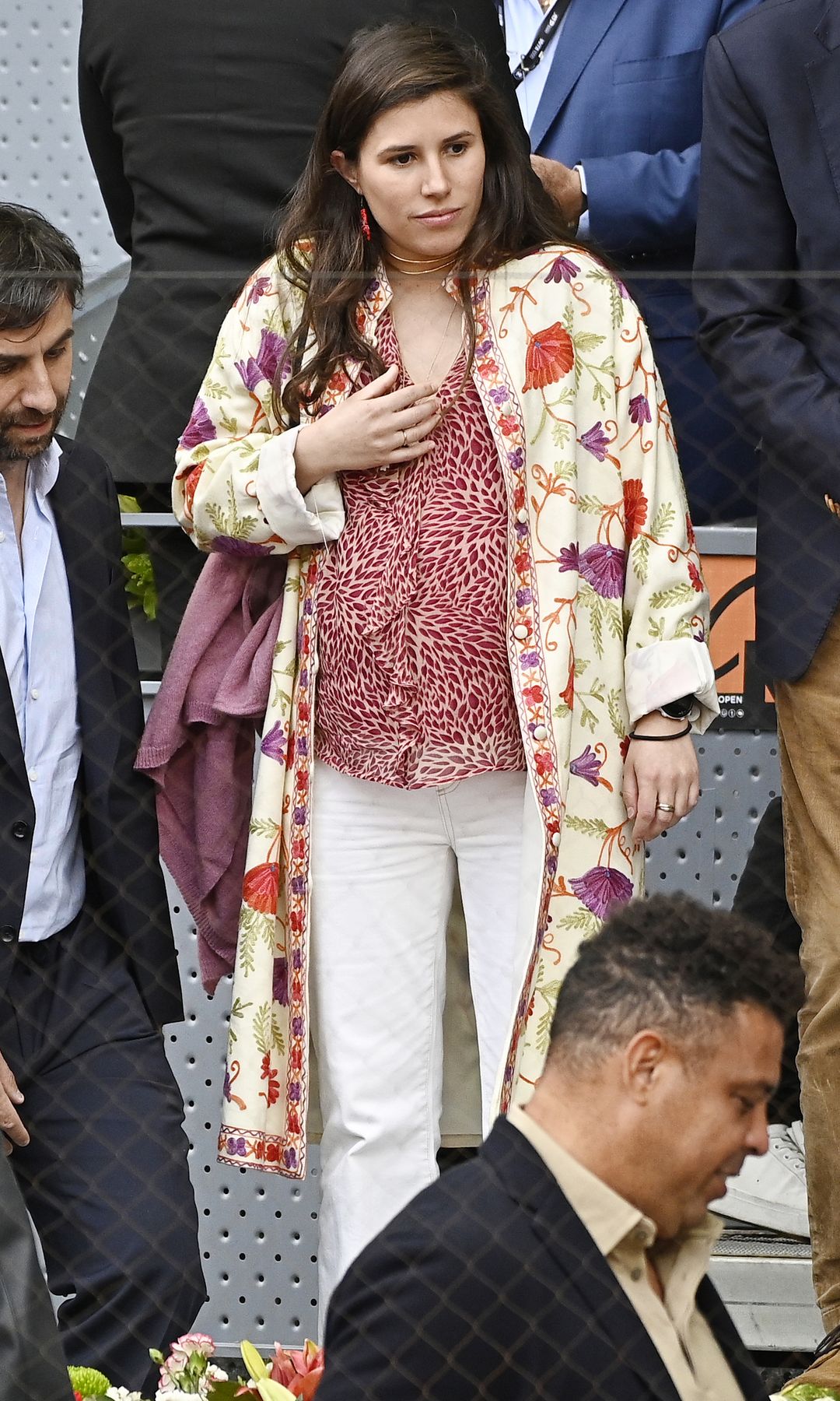 Teresa Urquijo durante la final masculina del Mutua Madrid Open de tenis, a 4 de mayo de 2025, en Madrid
