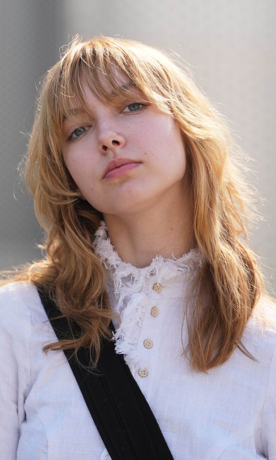 Corte de pelo a capas con flequillo
