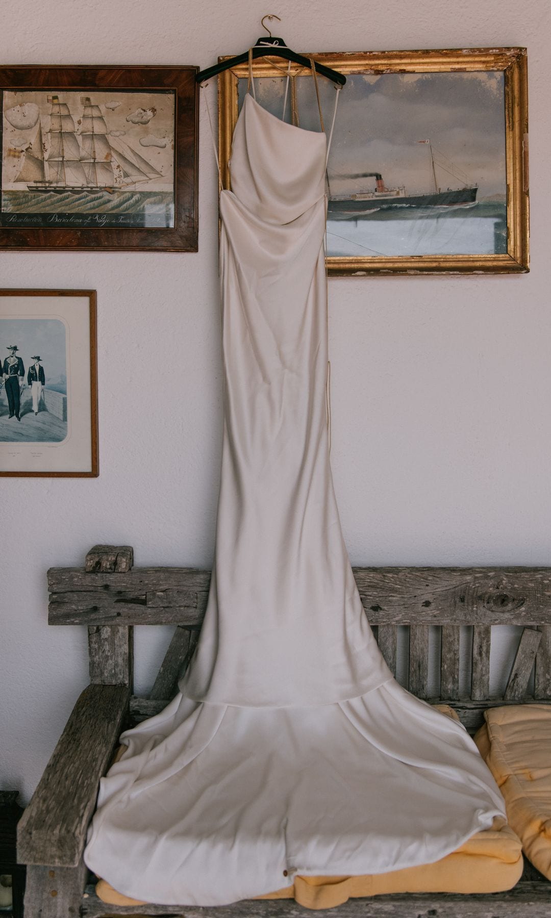 El vestido de novia, una creación de Sybilla