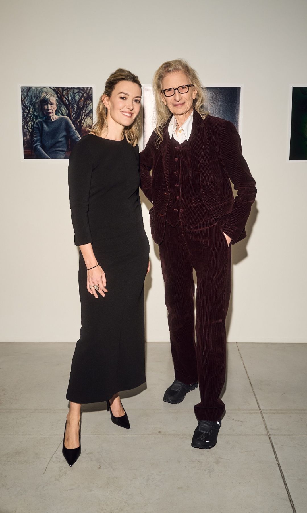 Marta Ortega con Annie Leibovitz