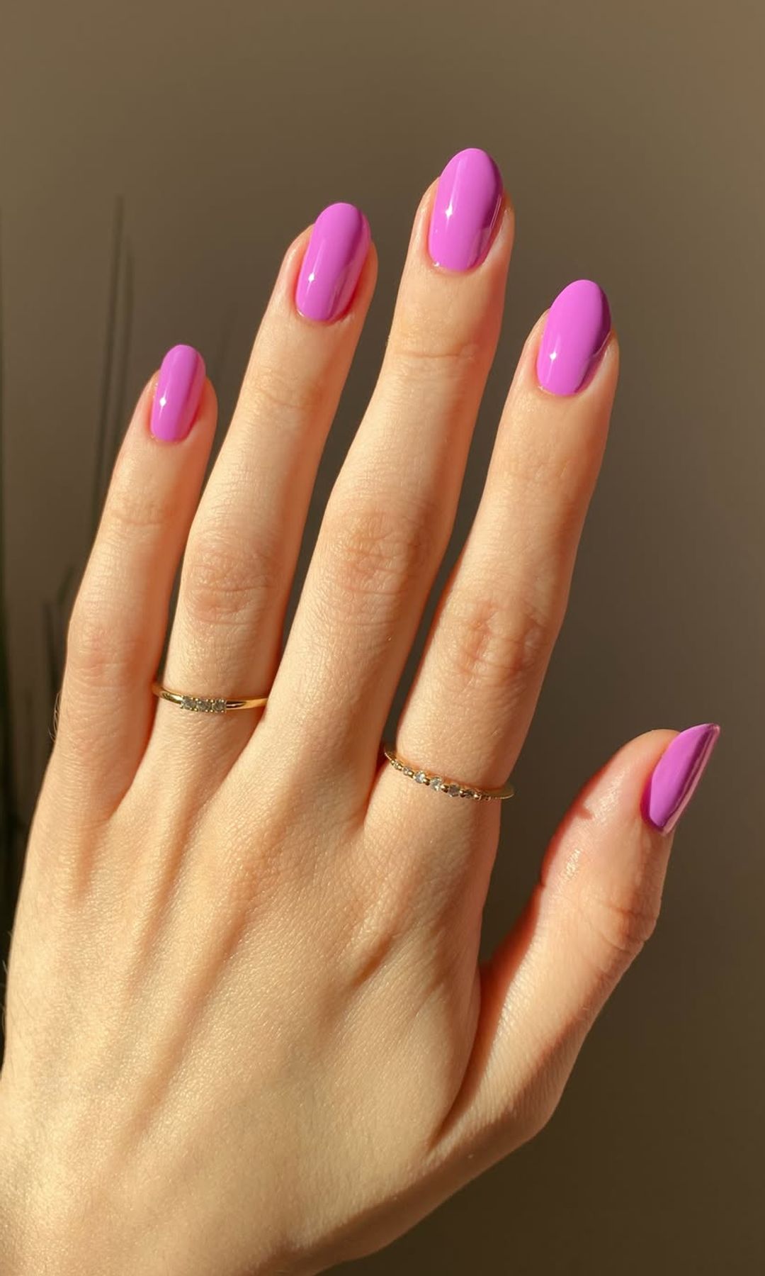 Manicura magenta