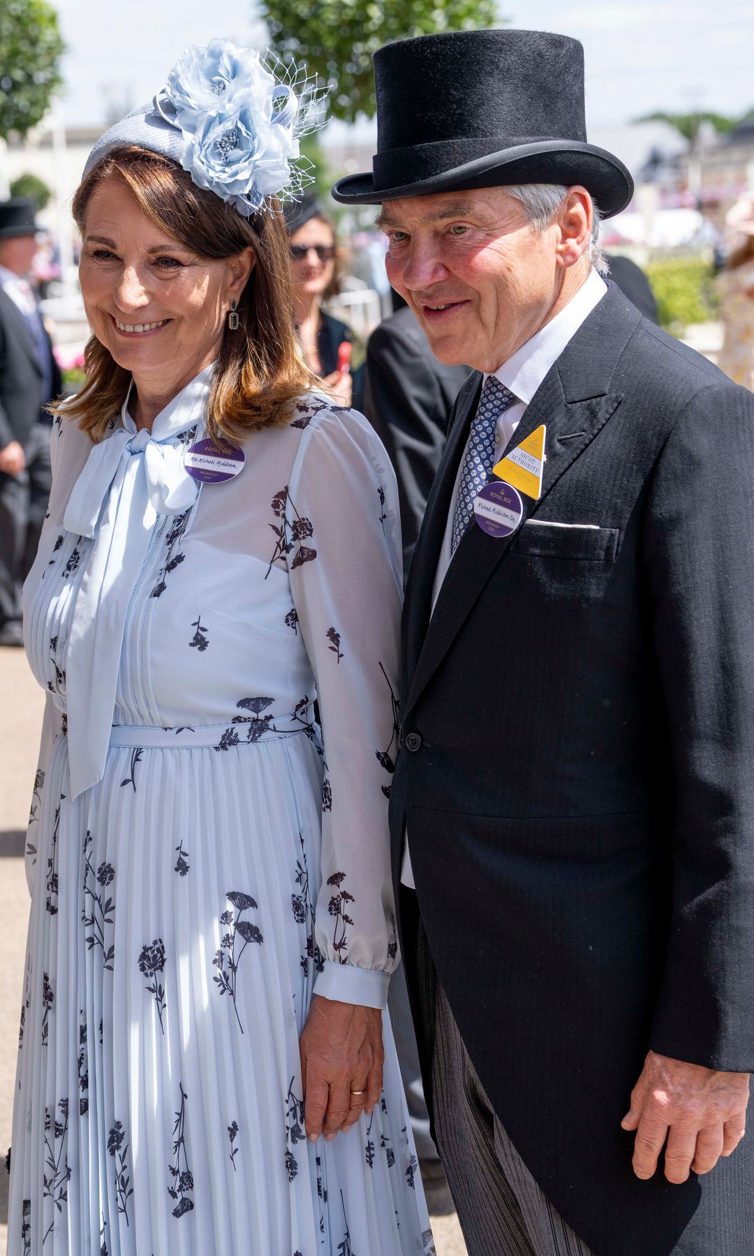 Carole Middleton y Michael Middleton 
