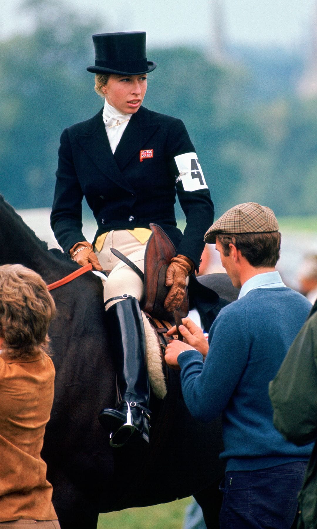 La princesa Ana de Inglaterra.