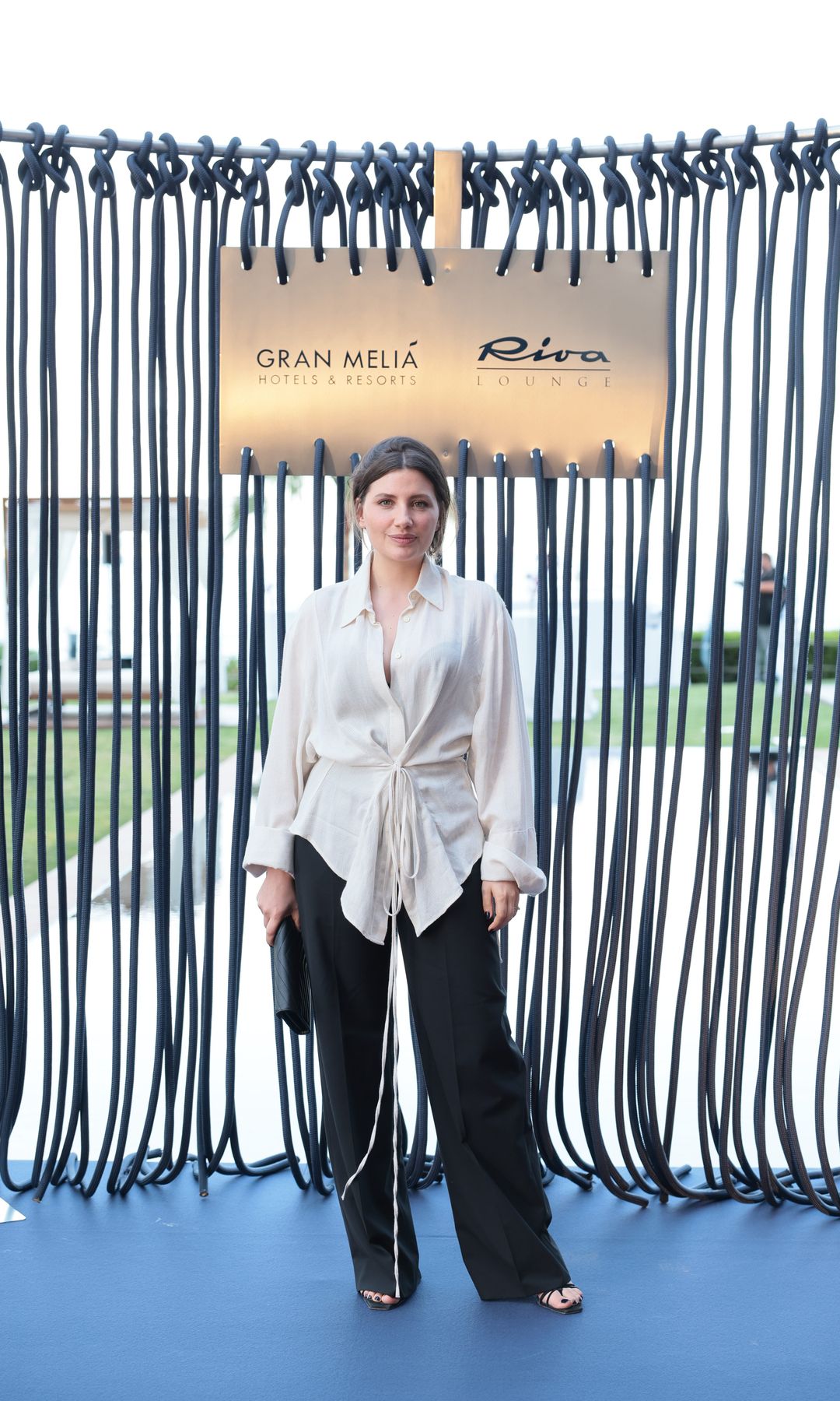 Miriam Giovanelli en el hotel de Mar