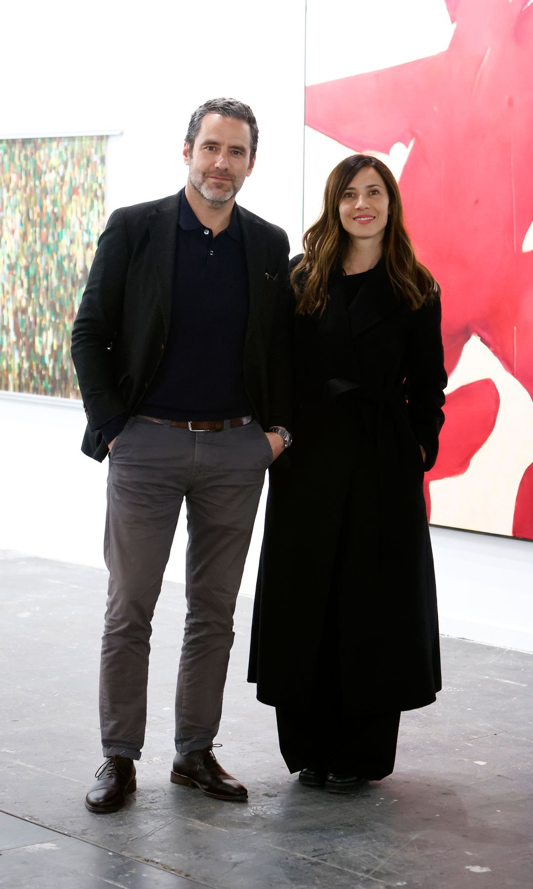 Borja Sémper y Bárbara Goenaga en ARCO