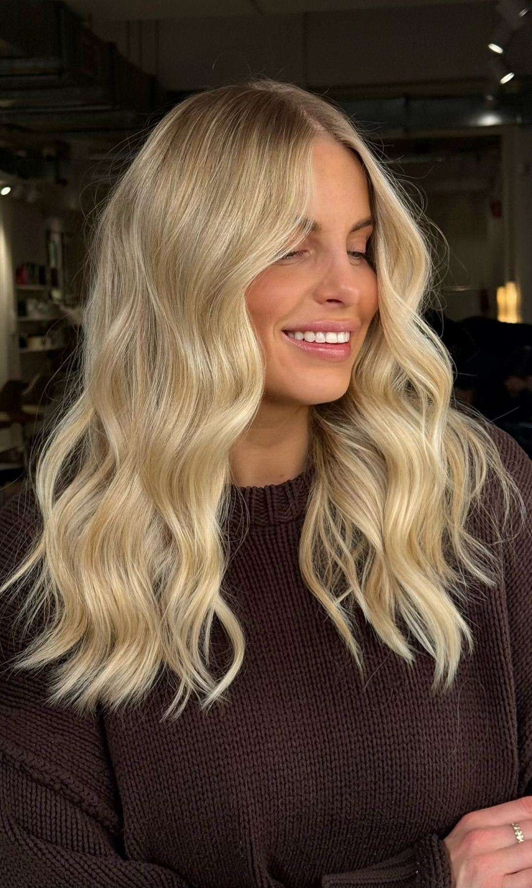 Cabello rubio vainilla