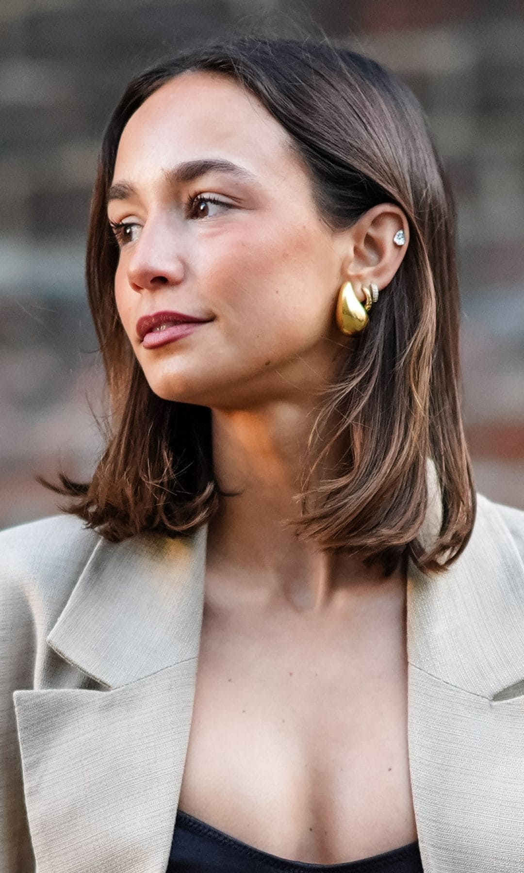 Mujer con media melena