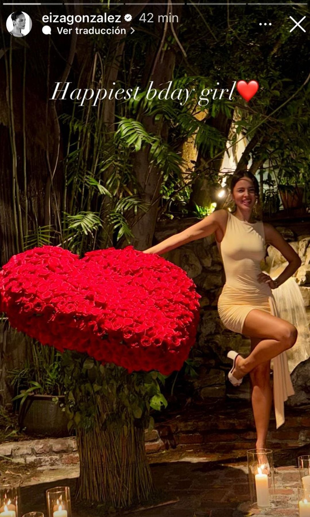 Eiza González presumió el increíble regalo que recibió por su cumpleaños