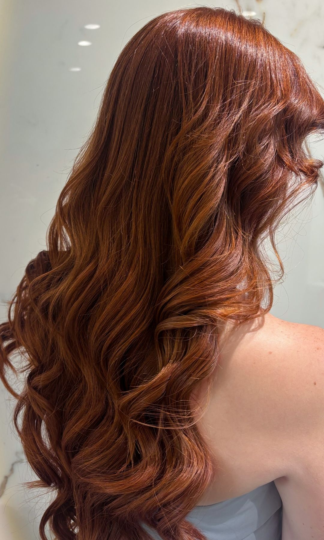 Cabello cobrizo