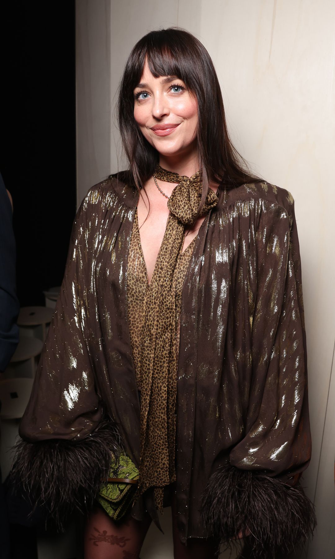Dakota Johnson en el desfile de Valentino Alta Costura en enero 2026